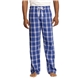 aerial view a deep royal district (r) flannel plaid pant, image 1 of 6