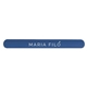 a navy custom silicone slap bracelets