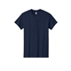 aerial view a navy gildan(r) adult heavy cotton(tm) t - shirt, image 1 of 5
