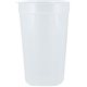 a glow in dark 22 oz custom recyclable smooth wall stadium cup