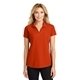 aerial view a autumn orange port authority(r) womens dry zone(r) grid polo - colors, image 1 of 6