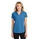 aerial view a celadon blue port authority(r) womens dry zone(r) grid polo - colors, image 1 of 6