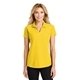 aerial view a yellow port authority(r) womens dry zone(r) grid polo - colors, image 1 of 6