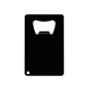 aerial view a black credit card wallet bottle opener, image 1 of 3