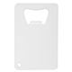 aerial view a white credit card wallet bottle opener, image 1 of 2