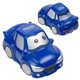 aerial view a blue cute car blue - stress reliever, image 1 of 2