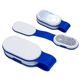 aerial view a blue magna clip personal safety light, image 1 of 2