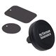aerial view a black magna grip vent clip phone stand, image 1 of 2