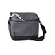 aerial view a gray strand snow canvas lunch cooler bag, image 1 of 3
