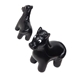 aerial view a black horse - stress reliever, image 1 of 2