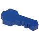 aerial view a blue key - stress reliever, image 1 of 2