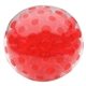 aerial view a red bead squeeze gel ball - stress reliever, image 1 of 2