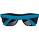 a blue (pms 639) 100 uv protected rb - flex sunglasses