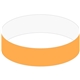 a neon orange (pms 804) 3/4 dupont tyvek wristband