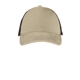 aerial view a khaki/ chocolate brown district (r) super soft mesh back cap, image 1 of 3