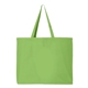 aerial view a lime q - tees - 25l jumbo tote, image 1 of 2