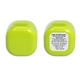 aerial view a lime green cube lip balm moisturizer, image 1 of 3