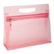 aerial view a pink durable vanity bag, image 1 of 2