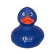 aerial view a blue color changing rubber duck toy, image 1 of 4