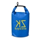 aerial view a blue 5l water - resistant dry bag, image 1 of 4