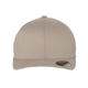 aerial view a khaki flexfit hat - cotton blend cap, image 1 of 3