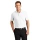 aerial view a white port authority(r) core classic pique polo, image 1 of 6