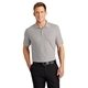 aerial view a gusty grey port authority(r) core classic pique polo, image 1 of 6