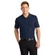 aerial view a river blue navy port authority(r) core classic pique polo, image 1 of 6