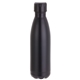 aerial view a matte black keep 17 oz vacuum insulated stainless steel bottle, image 1 of 2