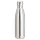 aerial view a silver keep 17 oz vacuum insulated stainless steel bottle, image 1 of 2