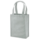 aerial view a grey payson non - woven mini tote, image 1 of 2