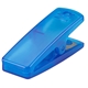 aerial view a translucent blue snack - in(tm) bag clip, image 1 of 2