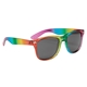 aerial view a rainbow rainbow malibu sunglasses, image 1 of 4
