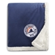 aerial view a navy field co.(r) cambridge oversized sherpa blanket, image 1 of 13
