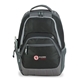 aerial view a black rangeley deluxe laptop backpack, image 1 of 9