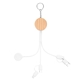 10w Bamboo Multi - Charging Cables Keyring With Watch Dock