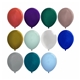 11 metallic latex wrap balloons