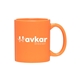 11 oz C - Handle Mug - Orange