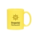 11 oz C-Handle Mug-Orange - Yellow