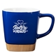 11 oz Ceramic Mug with Removable Bamboo Coaster