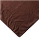 aerial view a brown fairwood oversize sherpa blanket, image 1 of 2
