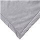 aerial view a grey fairwood oversize sherpa blanket, image 1 of 2