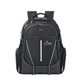 aerial view a black solo new york rival backpack, image 1 of 6