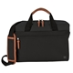 aerial view a black kapston(r) jaxon briefcase bag, image 1 of 2