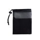 aerial view a black exercise resistance bands set, image 1 of 4