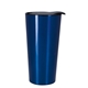 aerial view a blue fashion metallic tumbler - 16 oz, image 1 of 2