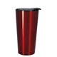aerial view a red fashion metallic tumbler - 16 oz, image 1 of 2