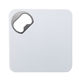 aerial view a white bottle opener coaster, image 1 of 6