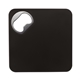 aerial view a black bottle opener coaster, image 1 of 2