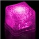 a pink blank pink lited ice cubes